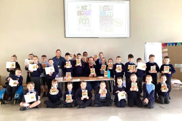 POPULAR CHILDREN’S AUTHOR VISITS PEASEDOWN ST JOHN PRIMARY SCHOOL