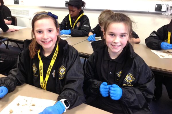 PEASEDOWN PRIMARY SCHOOL’S MINI-POLICE ‘GET TO WORK’