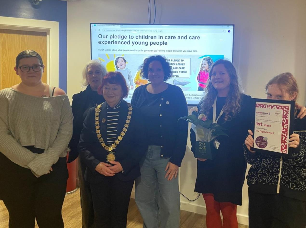 Still from Care Leavers' Pledge videos